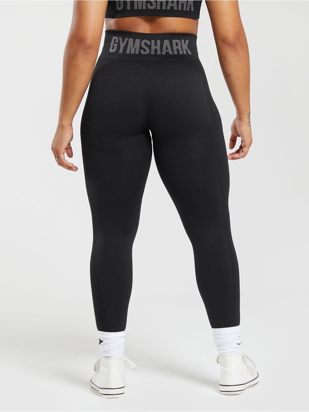 Gymshark Flex High Waisted Logo Leggings Like New XS